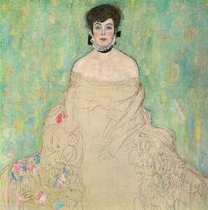 Portrait of Amalie Zuckerlandl by Gustav Klimt